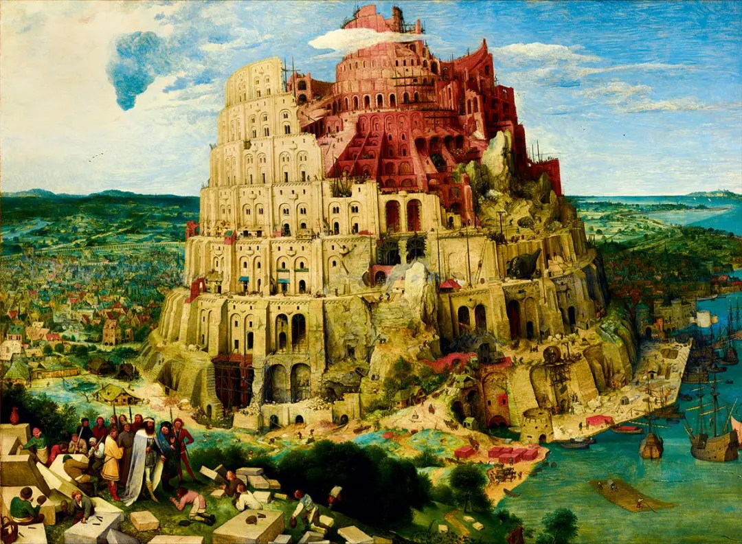 Bluebird Puzzle legpuzzel The Tower of Babel 1563