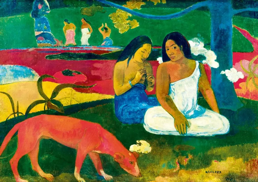 Bluebird Puzzle legpuzzel Gauguin Arearea 1892