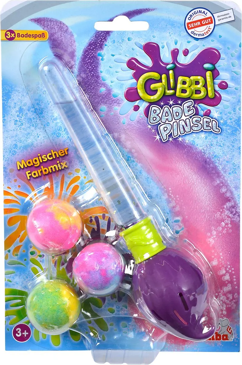 Simba Glibbi Badbom Set 3 Stuks - Meerkleurig - afbeelding 3 van 3