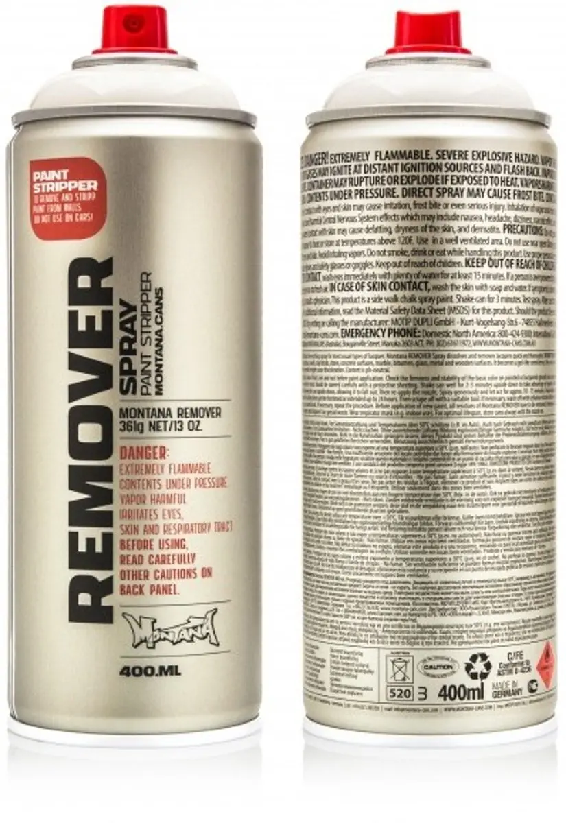 Montana TECH Remover Paint Stripper Spuitbus 400ml