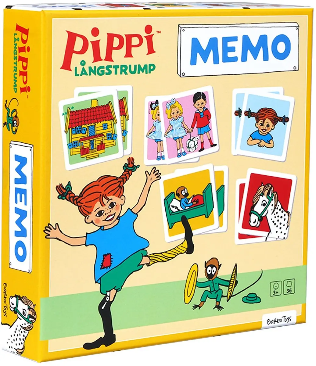 Barbo Toys Pippi Langkous Memo