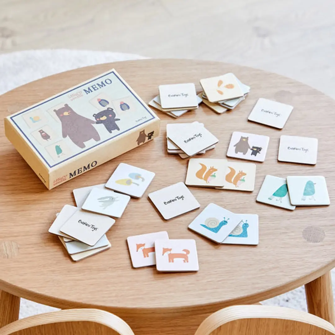Barbo Toys Little Woodies Memo Game
