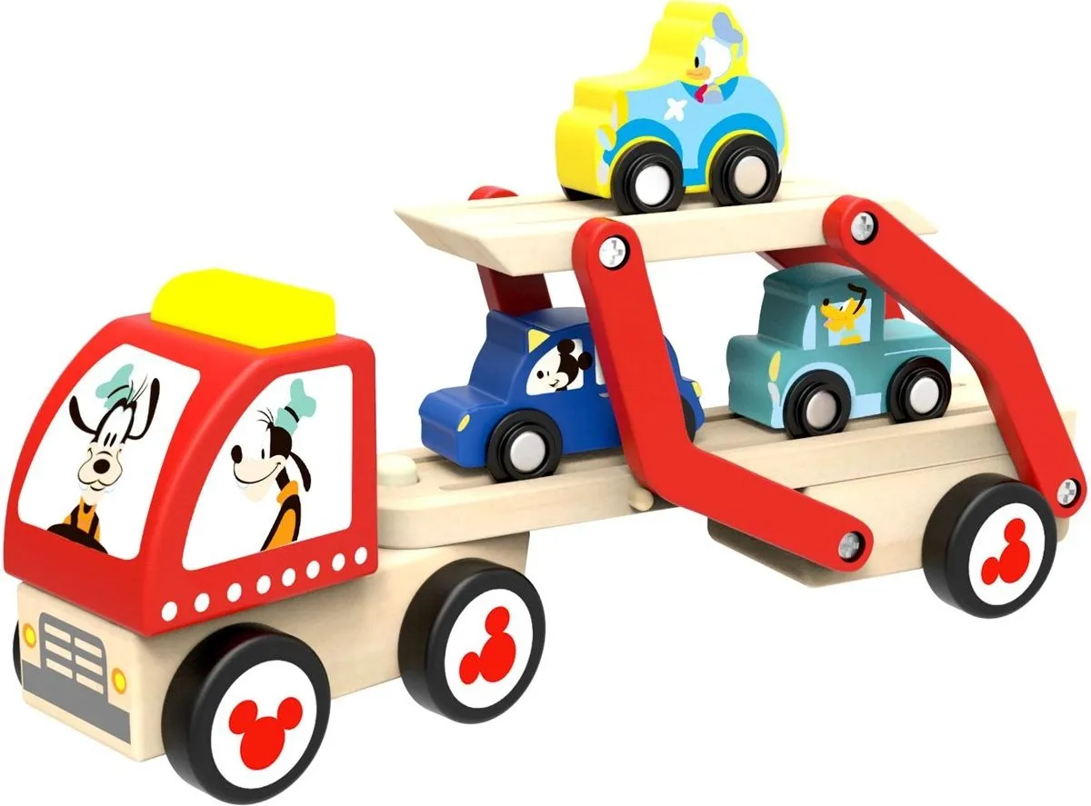 Disney Mickey Mouse Houten Vrachtwagen BMX034