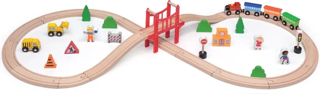 Viga Toys Treinbaan 50266