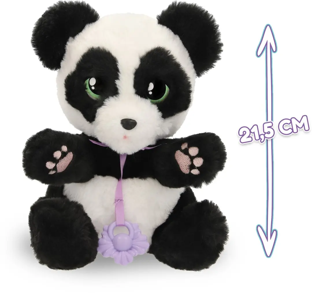 Imc Toys Baby Paws Panda Interactieve Pluche - Zwart/Wit