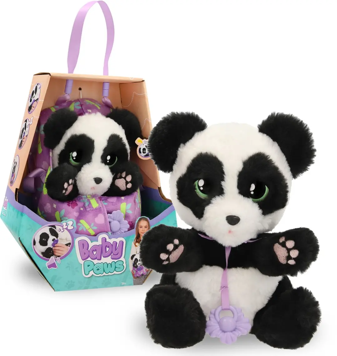 Imc Toys Baby Paws Panda Interactieve Pluche