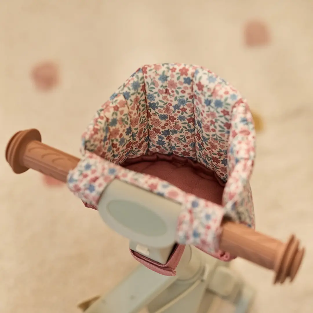 Little Dutch Poppenfietsstoel LD4576 - Roze - afbeelding 3 van 6