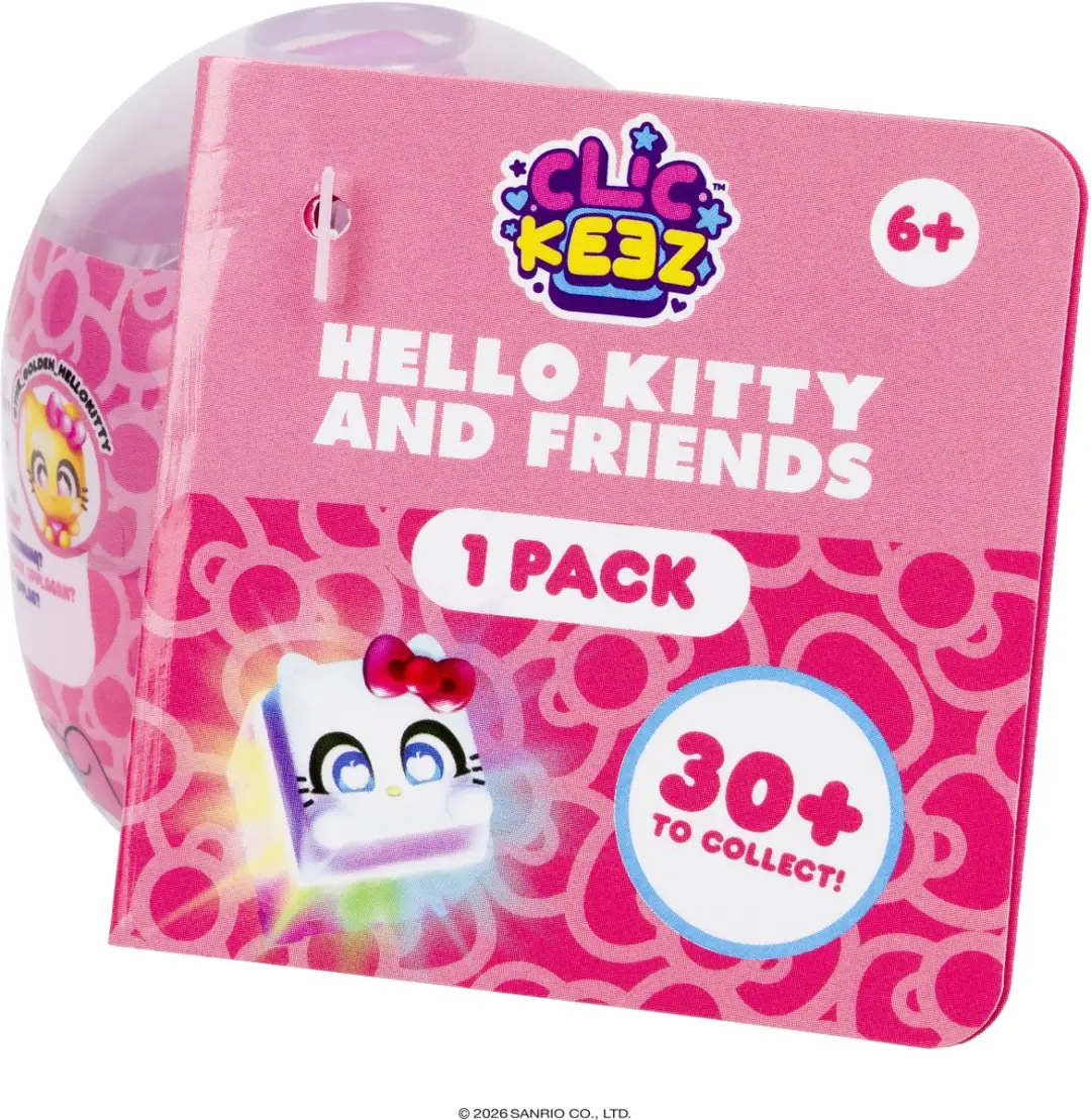 Goliath Clickeez Hello Kitty & Friends - 18x Toetsenbord Fidget - afbeelding 2 van 6