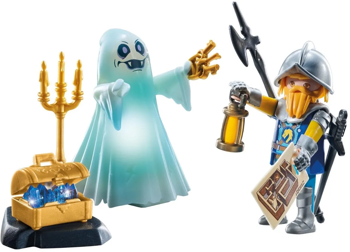 Playmobil Spook & Novelmore Ridder Starter Pack 71797 - Multicolor