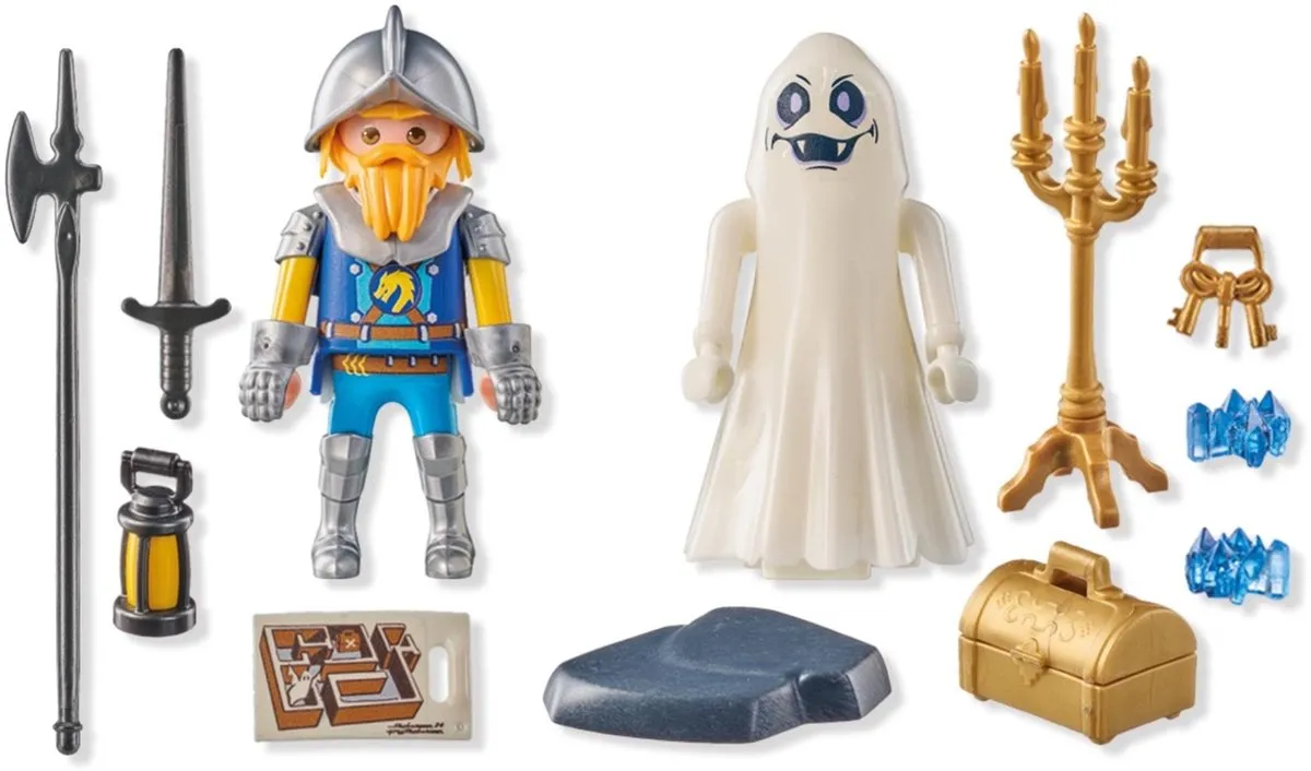 Playmobil Spook & Novelmore Ridder Starter Pack 71797 - Multicolor