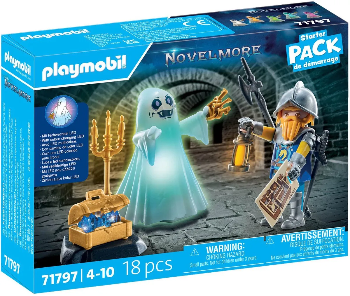 Playmobil Spook & Novelmore Ridder Starter Pack 71797