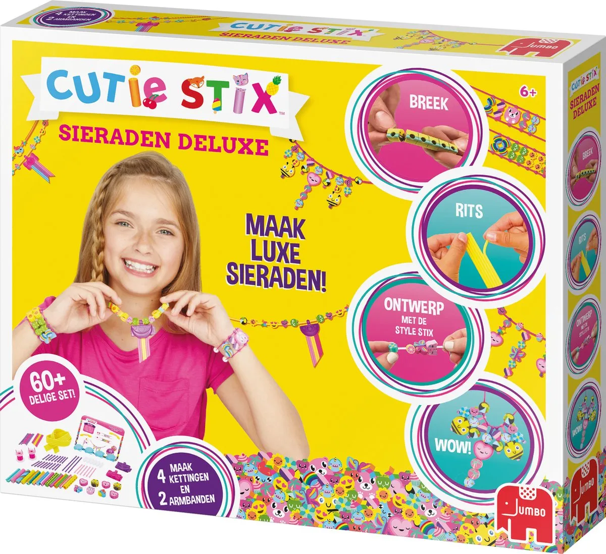 Jumbo Cutie Stix Sieraden Deluxe Multicolor - 29 Stuks