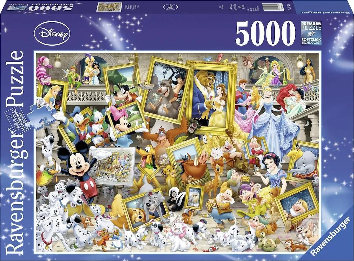 Ravensburger Disney Mickey Mouse Artistic Mickey Legpuzzel 5000 Stuks - 174324