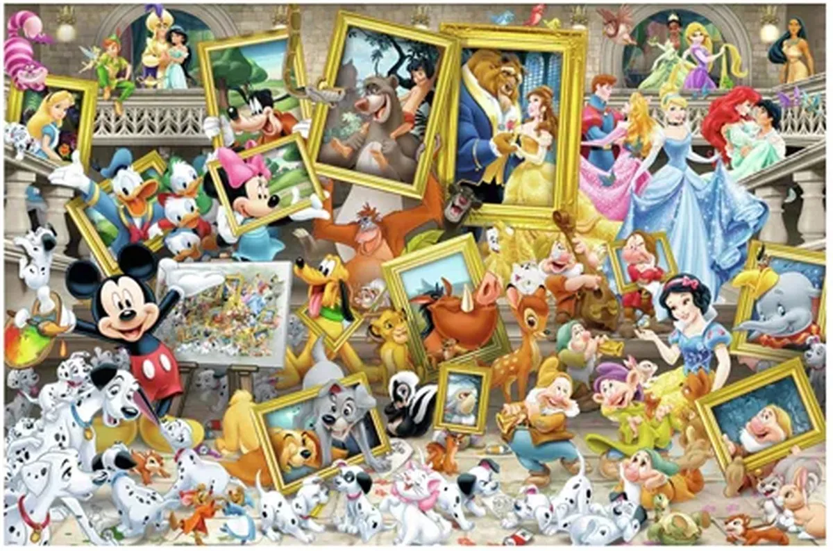 Ravensburger Disney Mickey Mouse Artistic Mickey Legpuzzel 5000 Stuks - 174324 - afbeelding 6 van 6