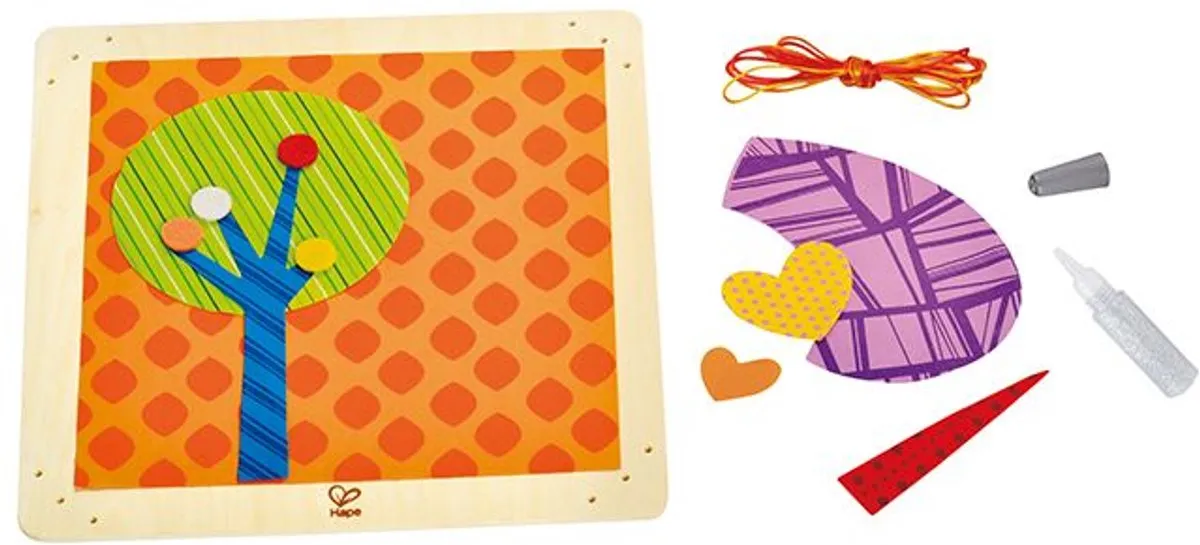 Hape Collage Set Fantasie Bos - Multicolor - afbeelding 3 van 4