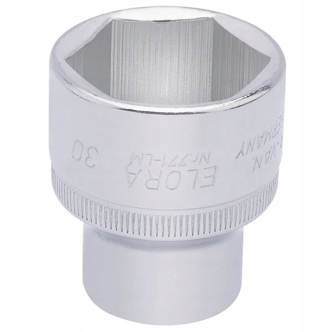 Dopsleutel 30 mm 1/2" 6-kant ELORA