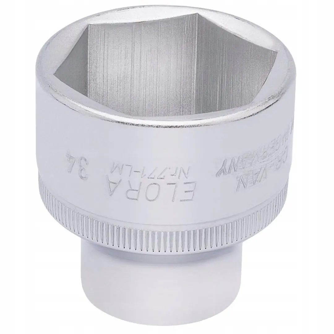 Dopsleutel 34 mm 1/2" 6-kant ELORA