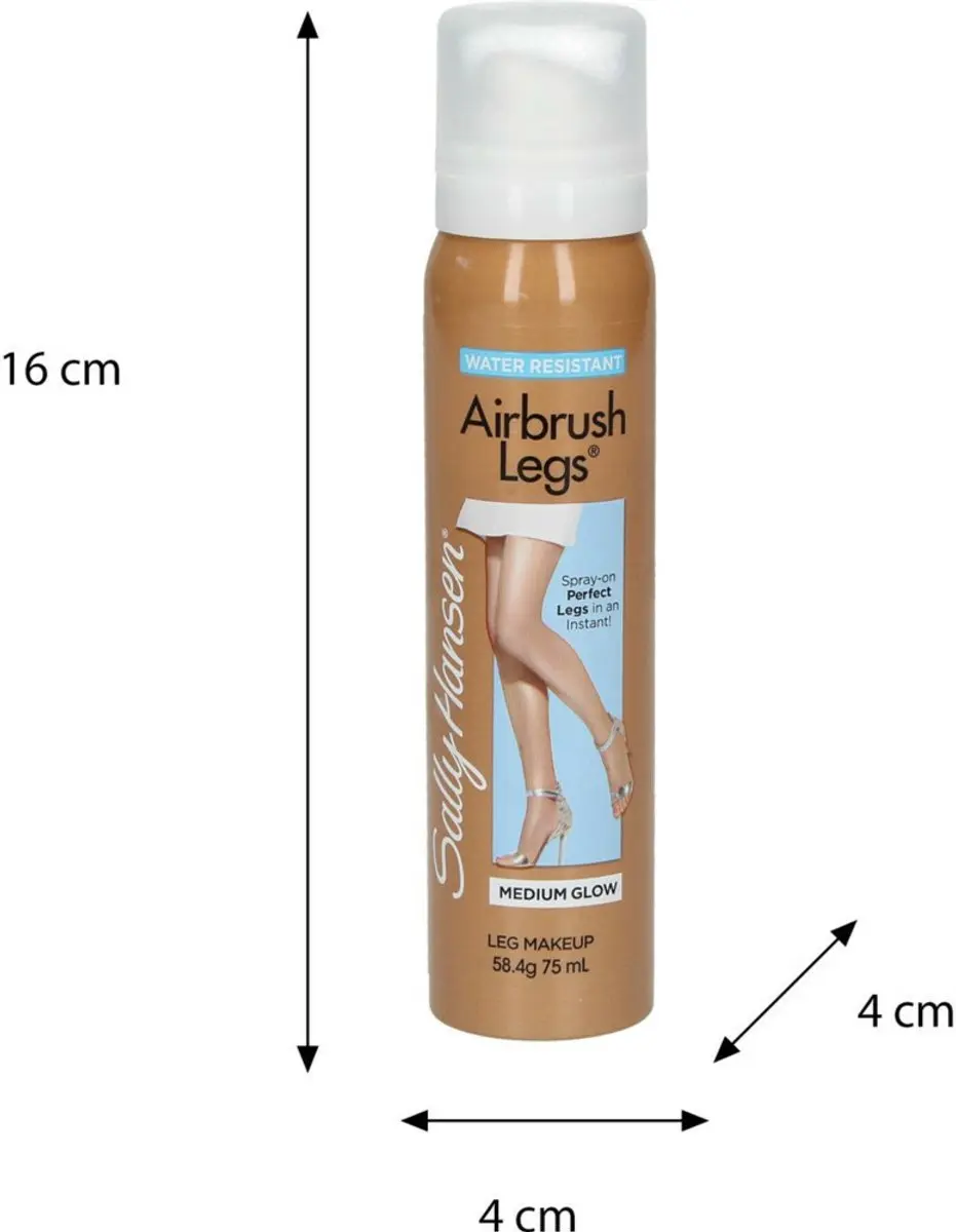 Sally Hansen Airbrush Legs Zelfbruiner Light Glow - 2x75ml
