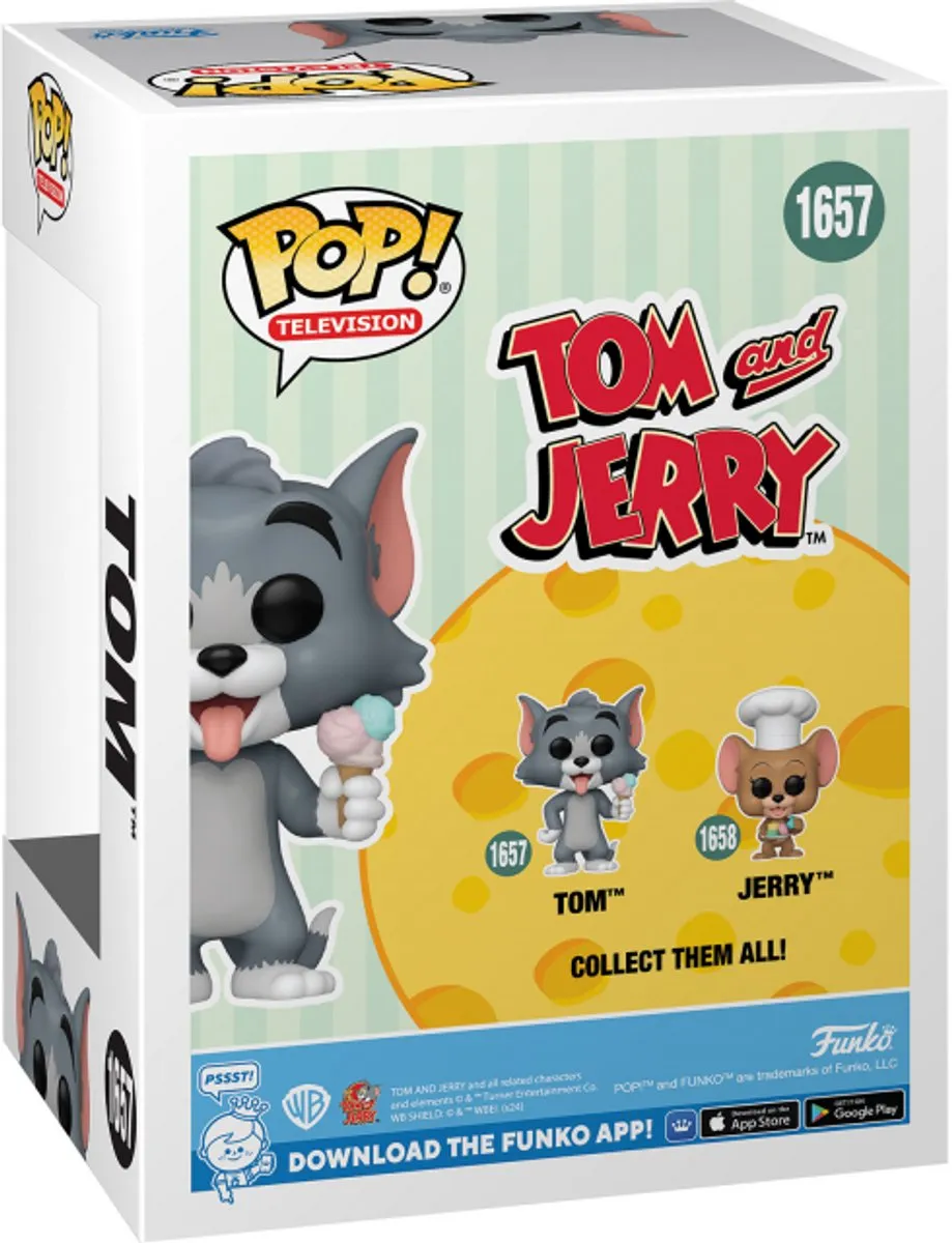 Funko Pop Tom & Jerry #1657 - Tom - Multi
