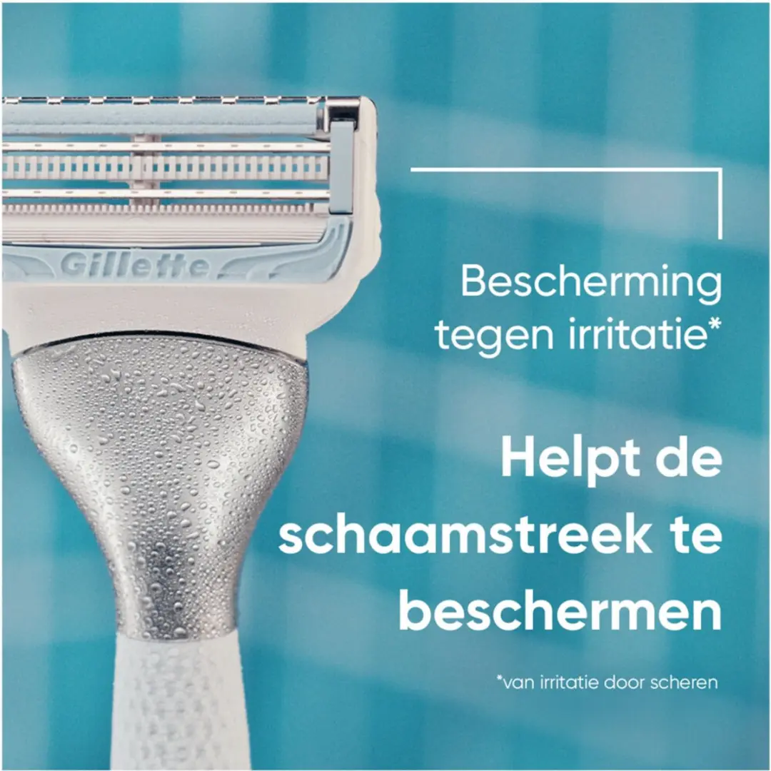 Gillette Venus Scheersysteem - 4x1 Set - Zilver/Wit/Blauw