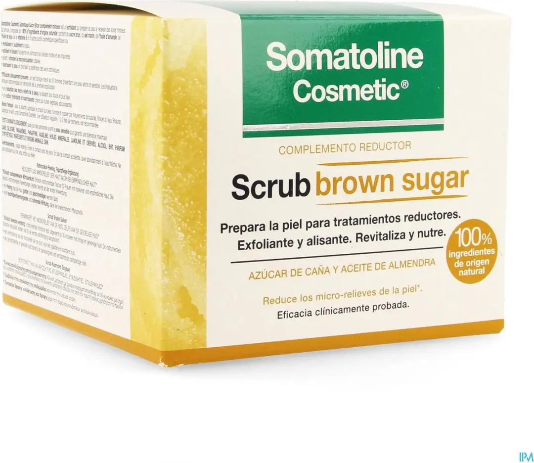 Somatoline Cosmetic Exfoliërende Scrub Bruine Suiker 350ml