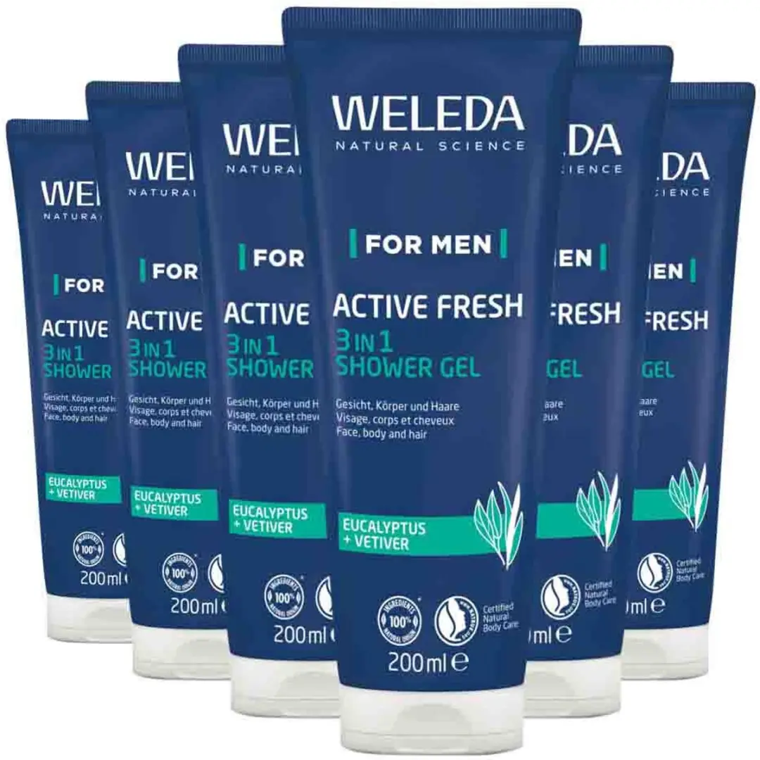 Weleda Men Active Fresh 3-in-1 Douchegel