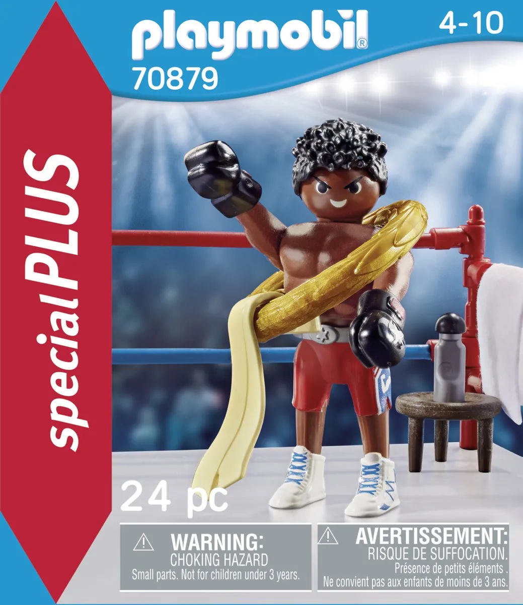 Playmobil Special Plus Bokskampioen 70879 - Multicolor