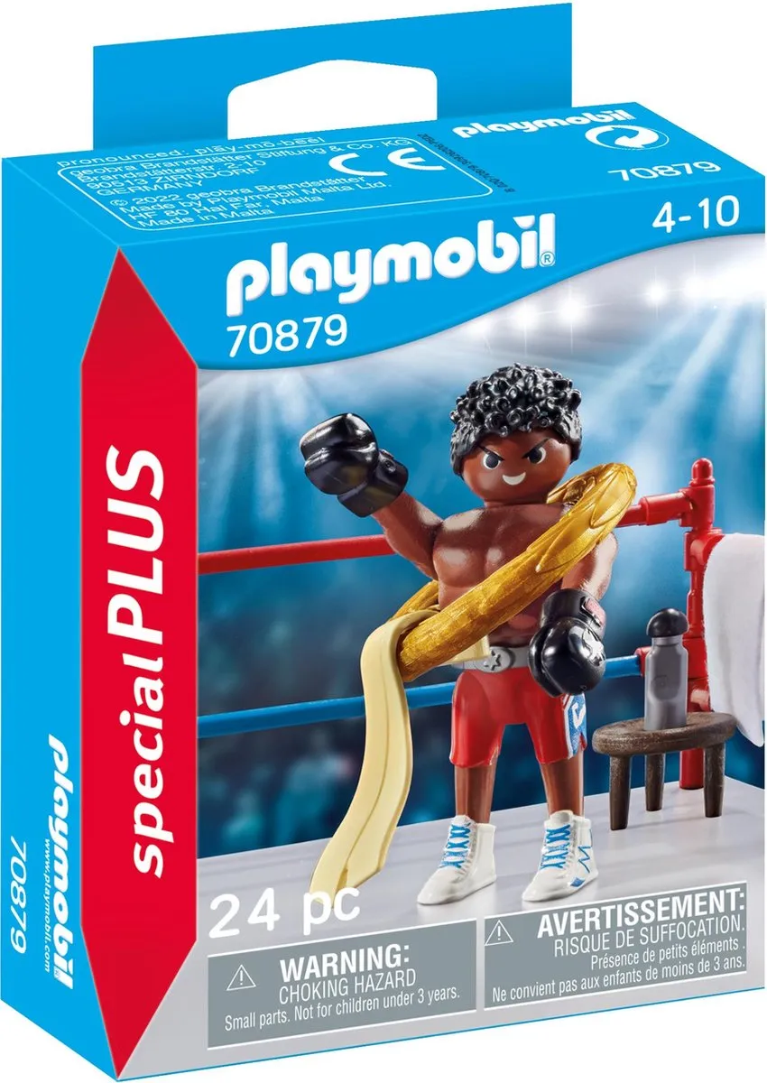 Playmobil Special Plus Bokskampioen 70879