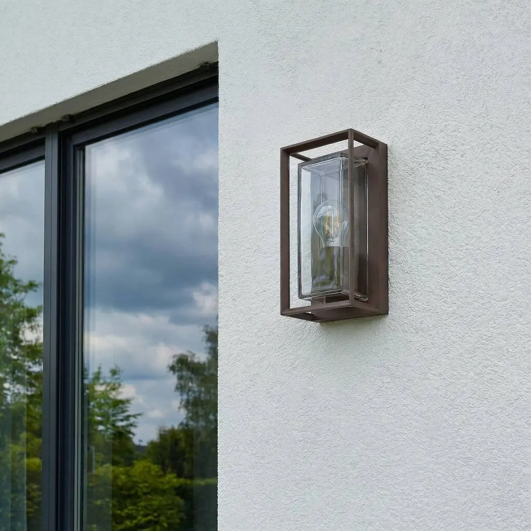 ARCCHIO Wandlamp Buiten 1 Licht E27 Roestkleurig