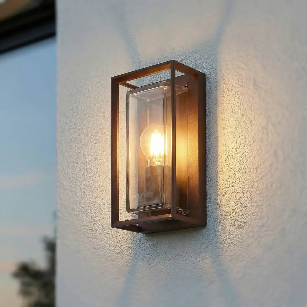 ARCCHIO Wandlamp Buiten 1 Licht E27 Roestkleurig