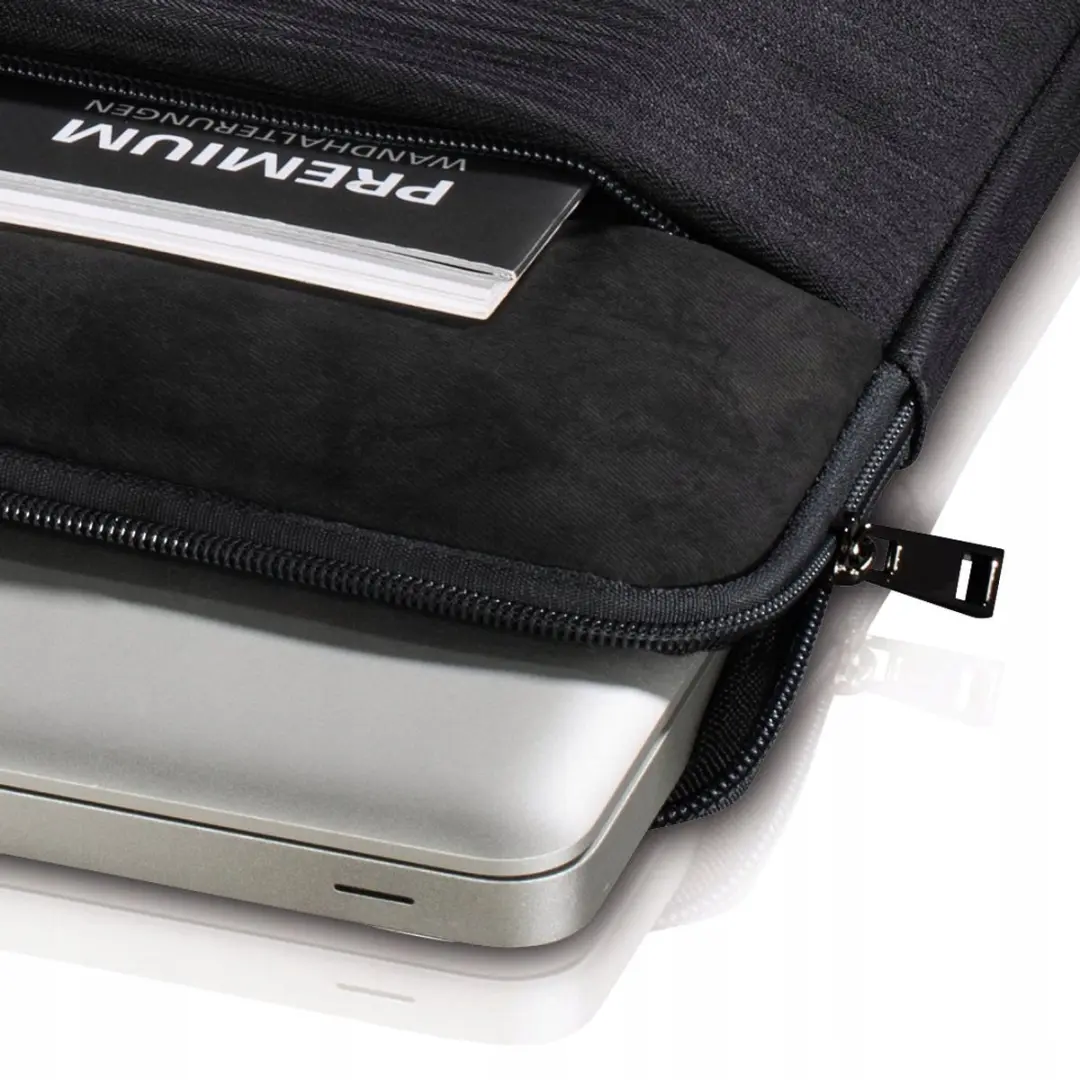 Hama Tayrona Laptophoes 15.6" - 40x29cm - Dark Grey - afbeelding 3 van 5