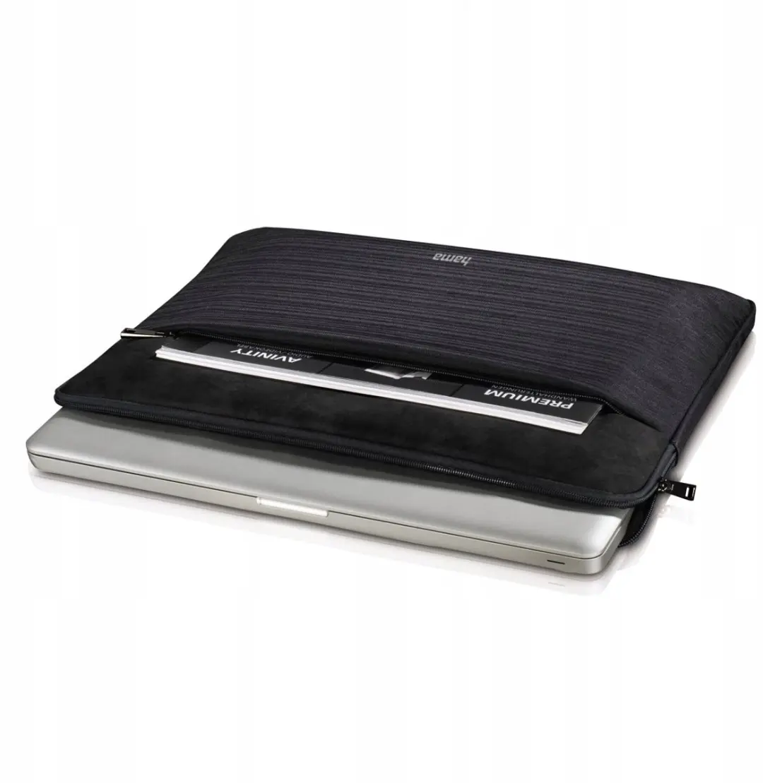 Hama Tayrona Laptophoes 15.6" - 40x29cm - Dark Grey - afbeelding 4 van 5