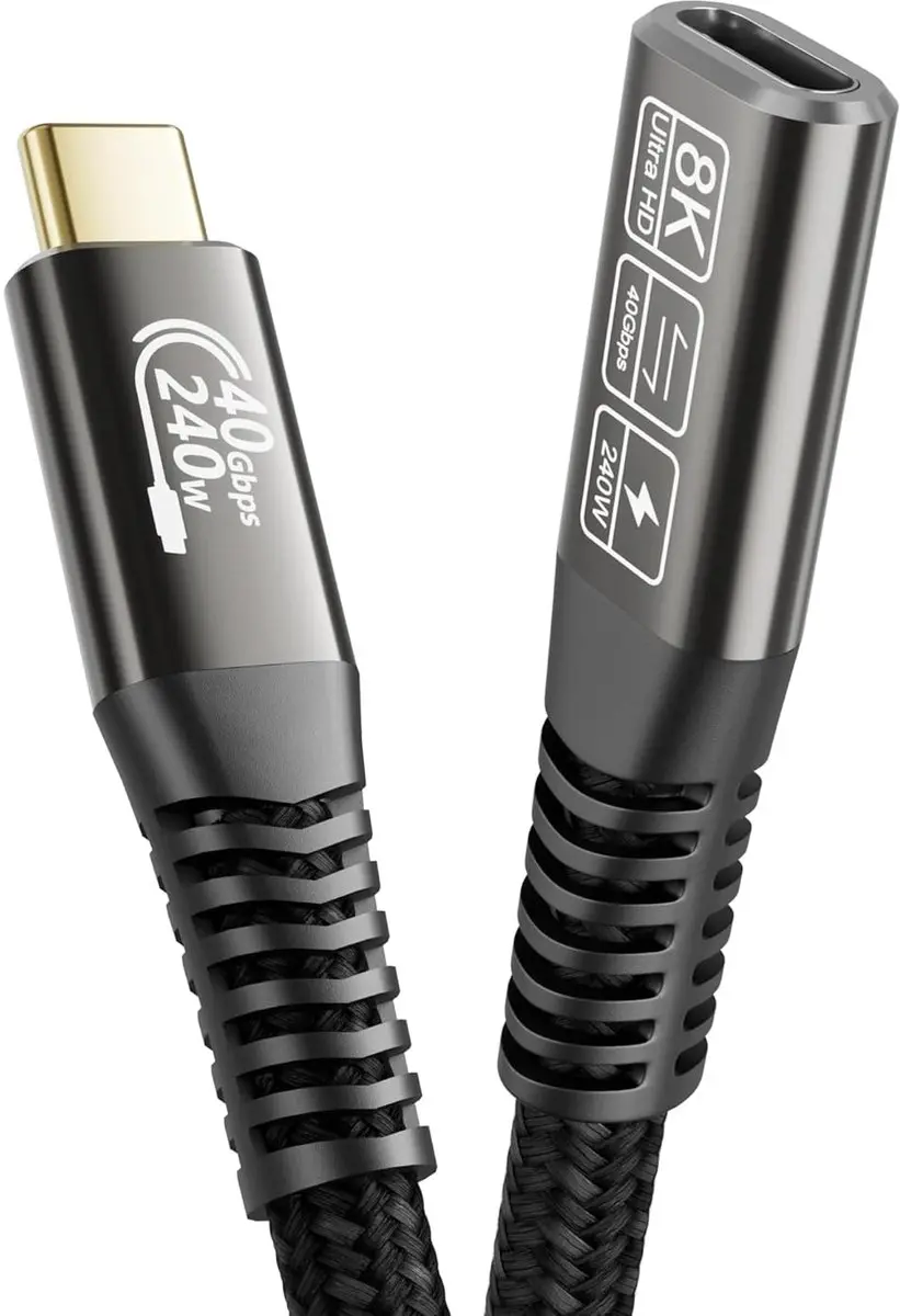 NÖRDIC Thunderbolt 4 Verlengkabel 2m