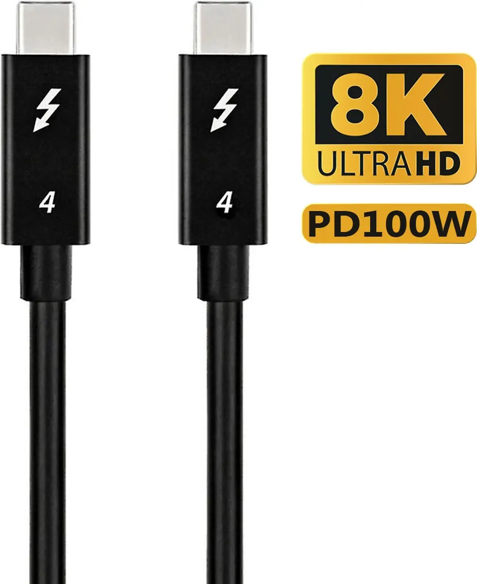 NÖRDIC Thunderbolt 4 USB-C Kabel