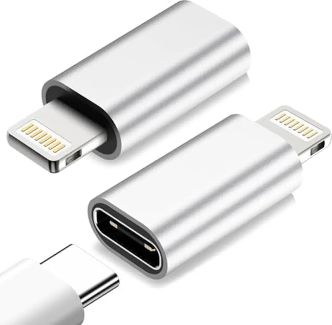 NÖRDIC USBC-N1503 USB-C Vrouwelijk naar Lightning Mannelijk Adapter