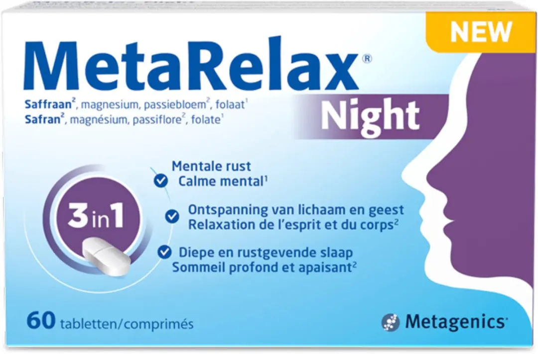 Metagenics MetaRelax Night Tabletten 60 Stuks
