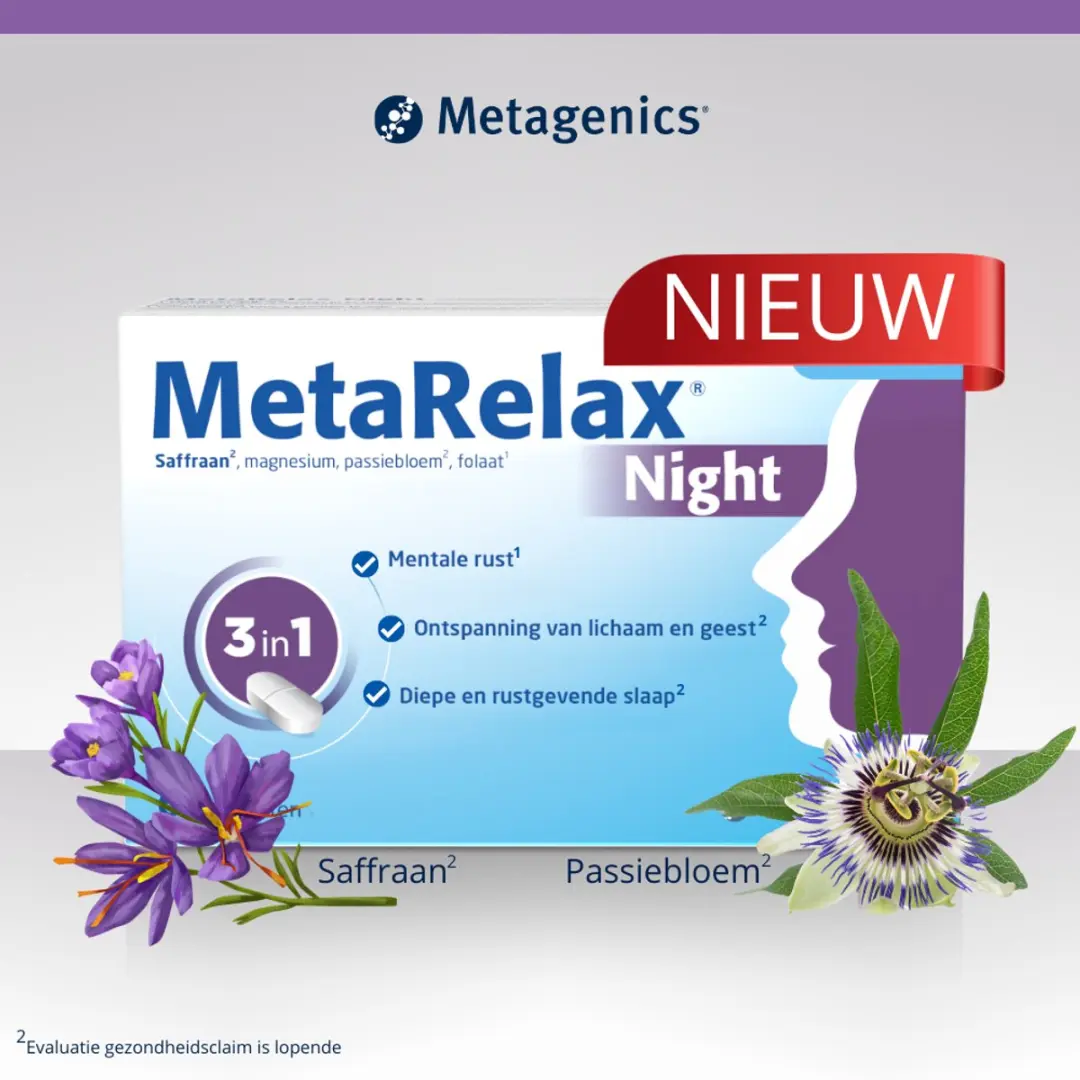 Metagenics MetaRelax Night Tabletten 60 Stuks