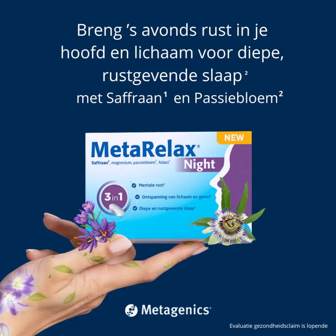 Metagenics MetaRelax Night Tabletten 60 Stuks