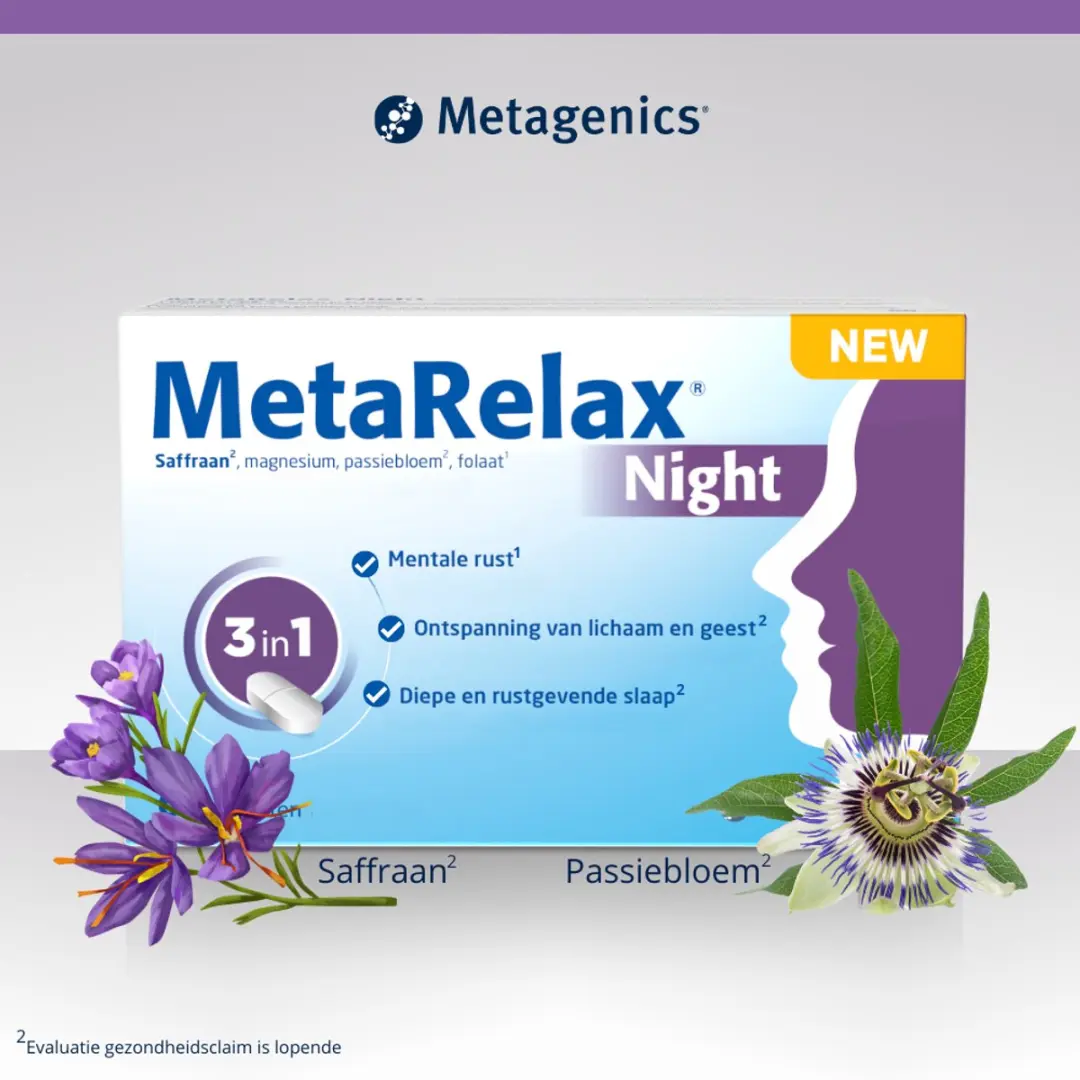 Metagenics MetaRelax Night Tabletten 60 Stuks