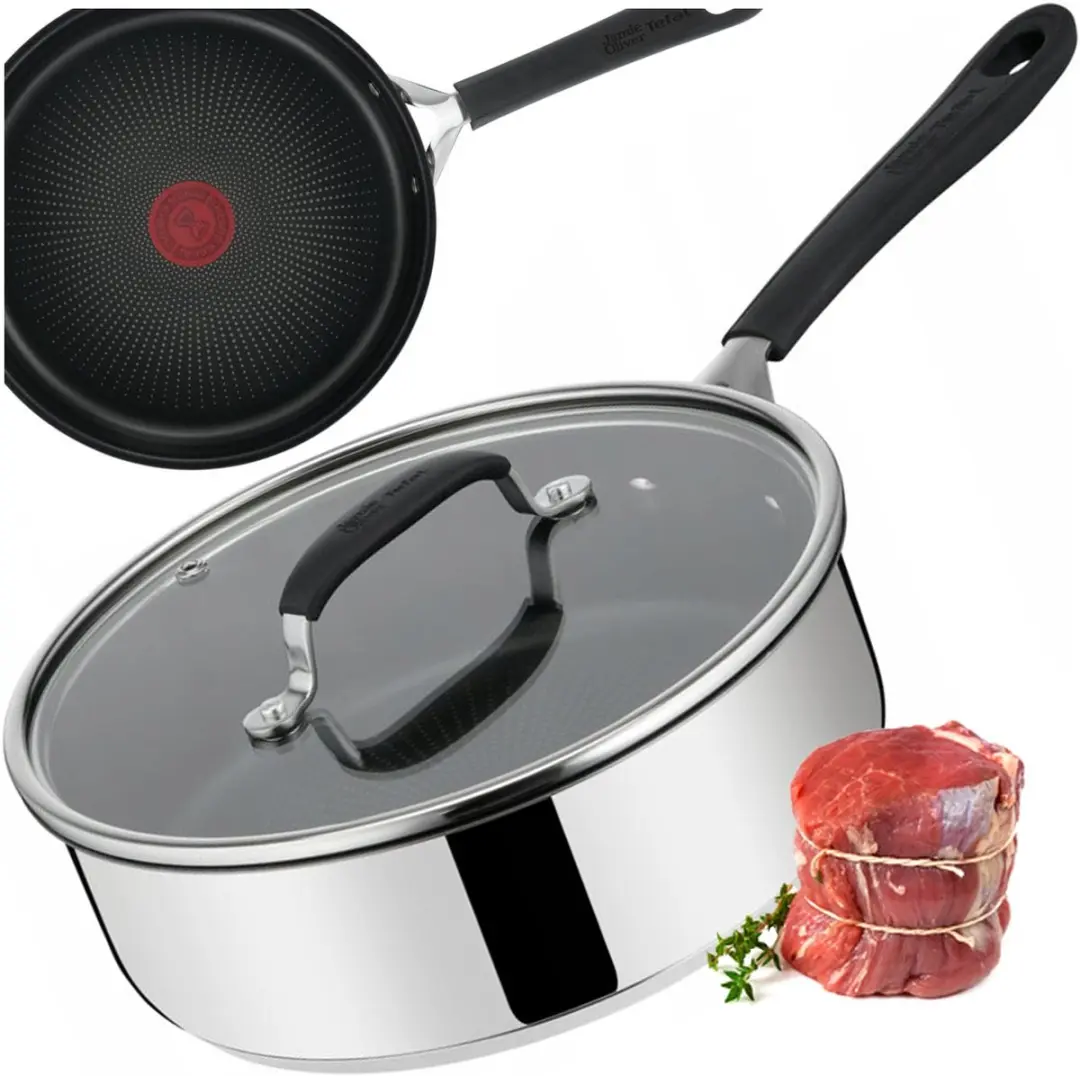 Tefal Jamie Oliver Diepe Koekenpan 24cm