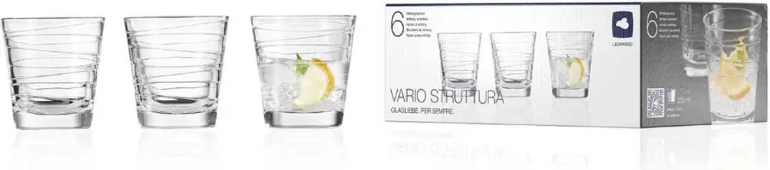 Leonardo Vario Drinkglas 250ml - Set van 6 - afbeelding 5 van 6