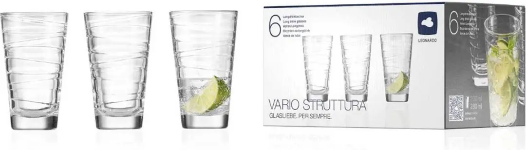 Leonardo Vario Longdrinkglas 019450 - 6 Stuks - afbeelding 4 van 6