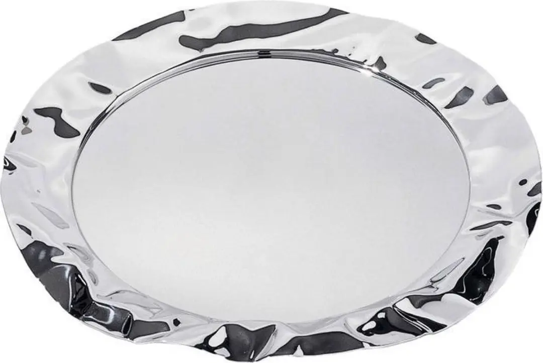 Alessi ronde schaal Foix rvs hoogglans
