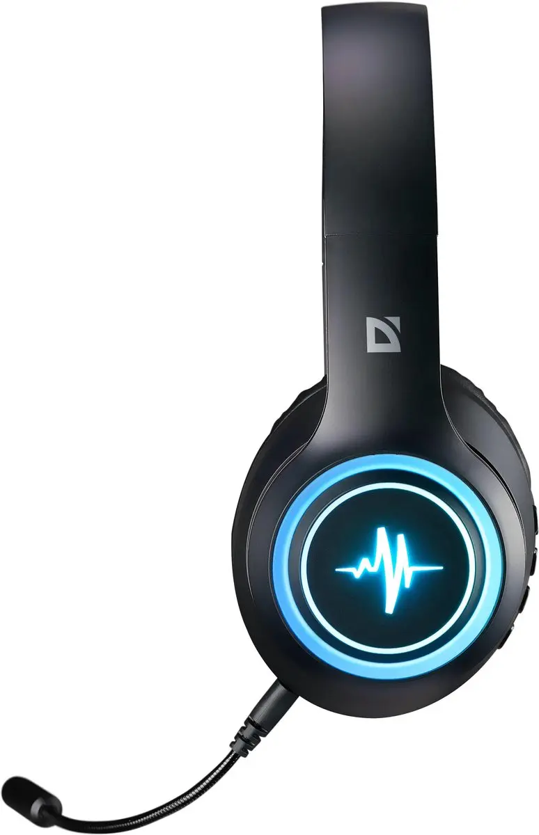 Defender FREEMOTION B571 Bluetooth Hoofdtelefoon - Ooromvattend - Zwart - afbeelding 3 van 5