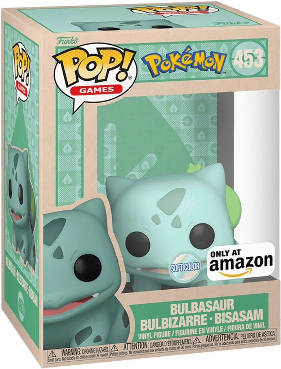 Funko Pop! Pokémon Bulbasaur #453 Soft Color Special Edition - Blauw - afbeelding 2 van 2