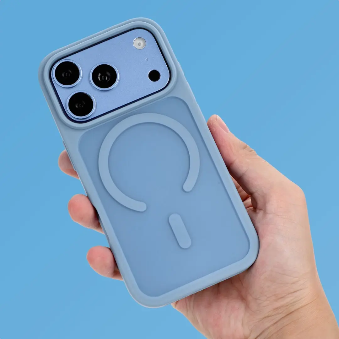 Imoshion iPhone 18 Pro Hoesje MagSafe Lichtblauw