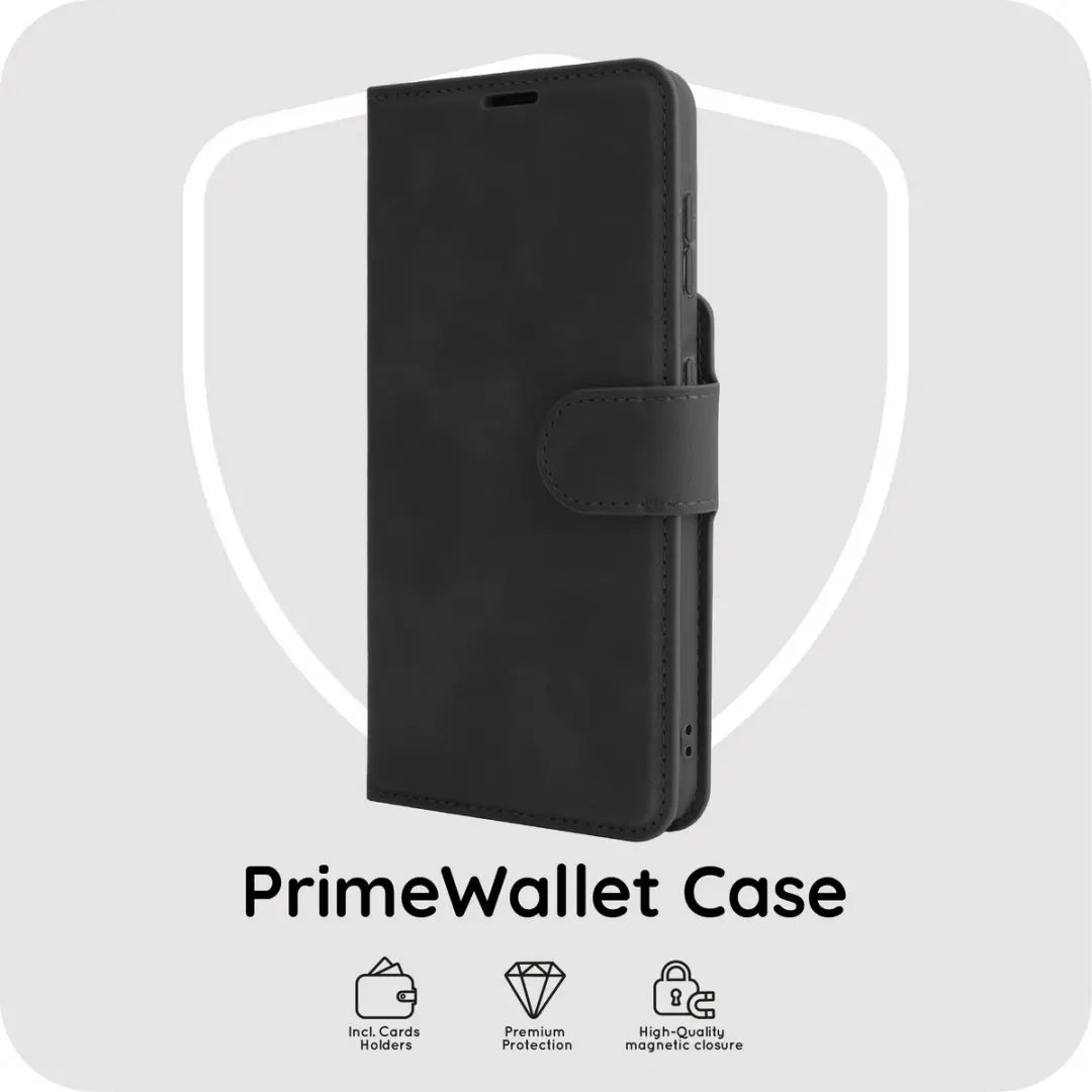 Just in Case Bookcase Hoesje Galaxy S26 FE - Zwart - afbeelding 6 van 6