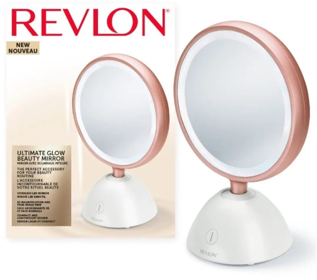 Revlon RVSP 9029 Make-upspiegel - 15cm - Wit/Goud