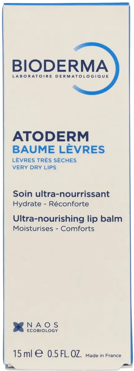 Bioderma Atoderm Lip Balm 15ml