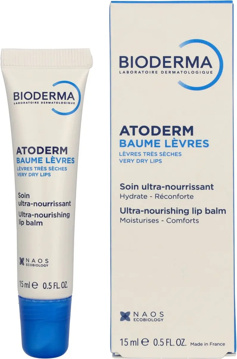 Bioderma Atoderm Lip Balm 15ml - afbeelding 2 van 3